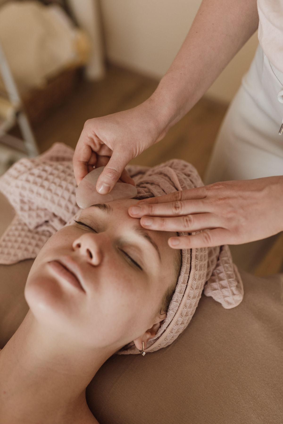 Cabina de head spa