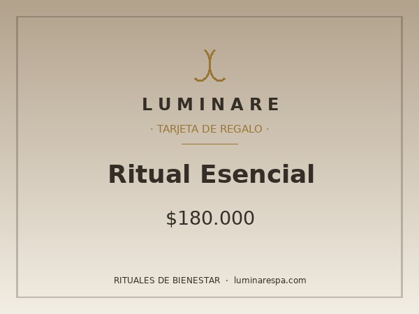 Tarjeta regalo · Ritual Esencial